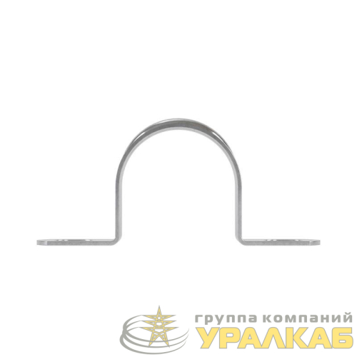 Скоба крепежная двухлапковая d25-26мм метал. оцинк. DKC 