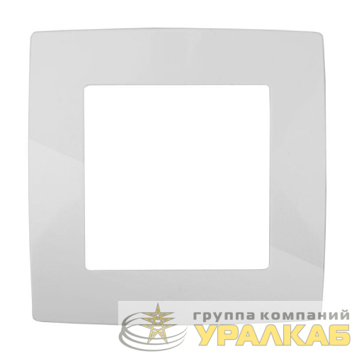 Рамка 1-м 12-5001-01 бел. ЭРА 
