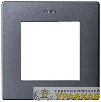 Рамка 1-м Simon24 графит 