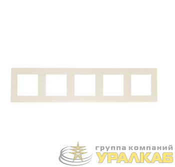 Рамка 5-м Simon24 сл. кость 