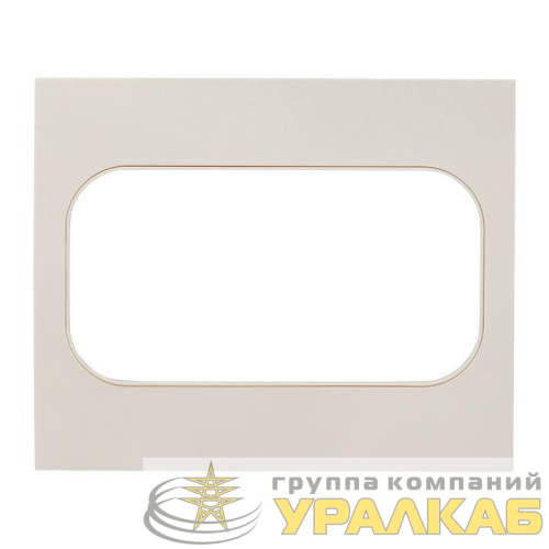 Рамка для розетки 2-м Стокгольм бел. PROxima EKF 