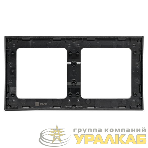 Рамка 2-м Стокгольм черн. PROxima EKF 
