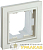 Рамка 1-м IP44 BRITE РУ-1-БрКр-44 беж. IEK 