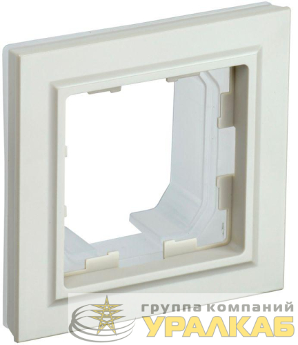 Рамка 1-м IP44 BRITE РУ-1-БрКр-44 беж. IEK 
