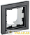 Рамка 1-м IP44 BRITE РУ-1-БрЧ-44 черн. IEK 