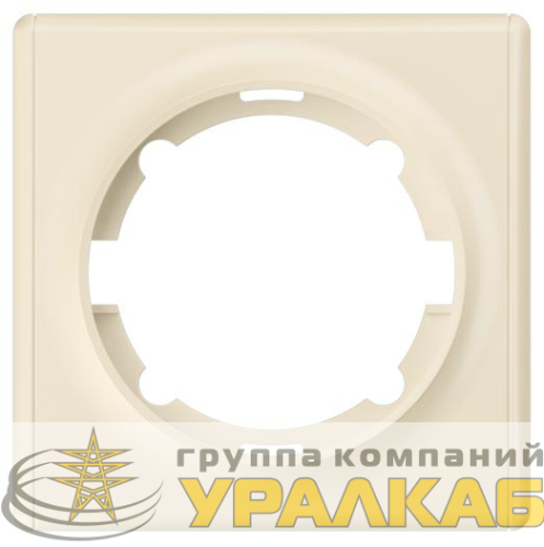 Рамка 1-м Florence беж. 1E52101301 OneKeyElectro 