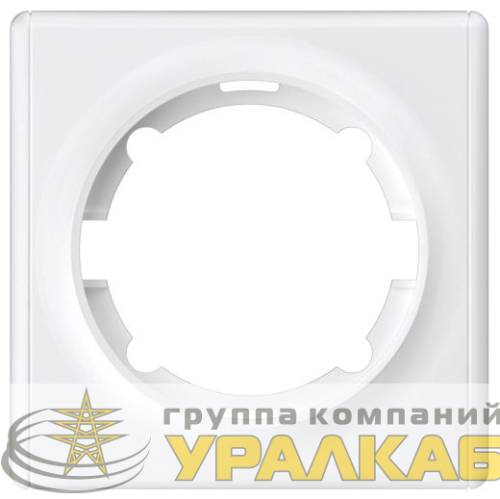 Рамка 1-м Florence бел. 1E52101300 OneKeyElectro 