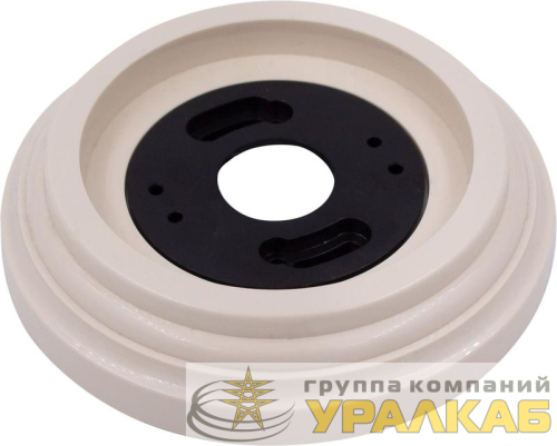 Рамка 1 постовая пластик песочн. зол. Bironi 