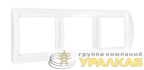 Рамка 3-м Валери гор. бел. UNIVersal 