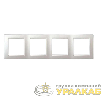 Рамка 4-м Simon15 бел. Simon 