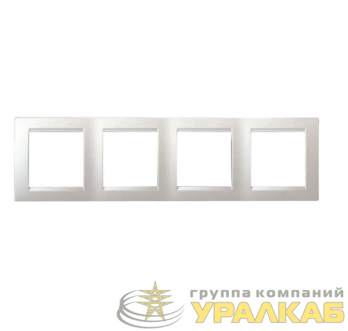 Рамка 4-м Simon15 бел. Simon 