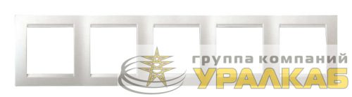 Рамка 5-м Simon15 бел. Simon 