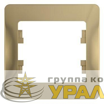 Рамка 1-м Glossa титан SE 