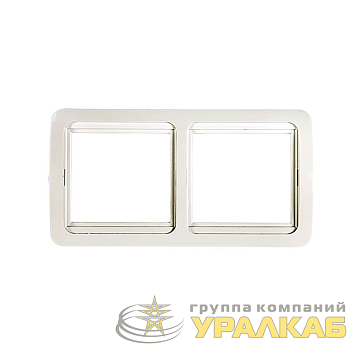 Рамка 2-м CLASSICO 2302H бел. ASD / IN HOME 