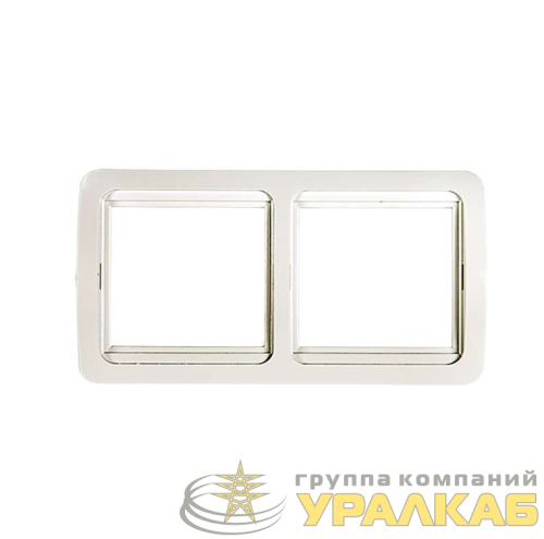 Рамка 2-м CLASSICO 2302H бел. ASD / IN HOME 