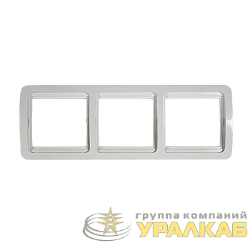 Рамка 3-м CLASSICO 2303H бел. ASD / IN HOME 