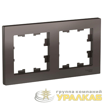 Рамка 2-м AtlasDesign универс. мокко SE 