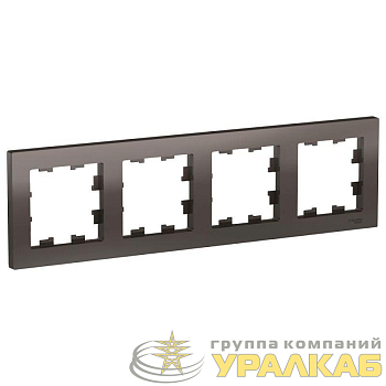 Рамка 4-м AtlasDesign универс. мокко SE 