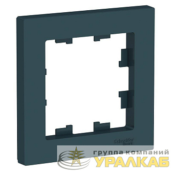 Рамка 1-м AtlasDesign изумруд SE 