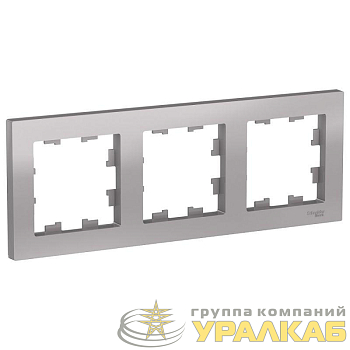 Рамка 3-м AtlasDesign универс. алюм. SE 