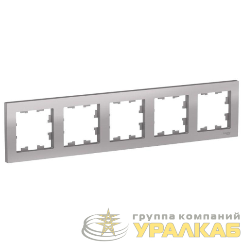 Рамка 5-м AtlasDesign универс. алюм. SE 