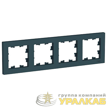 Рамка 4-м AtlasDesign универс. изумруд SE 