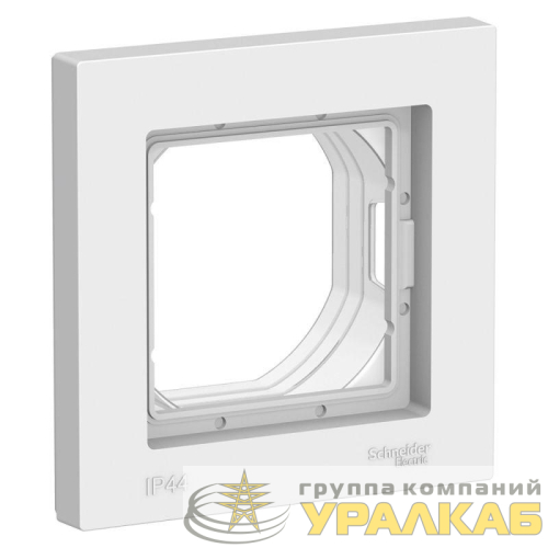 Рамка 1-м AtlasDesign Aqua IP44 бел. SE 