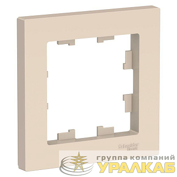 Рамка 1-м AtlasDesign беж. SE 