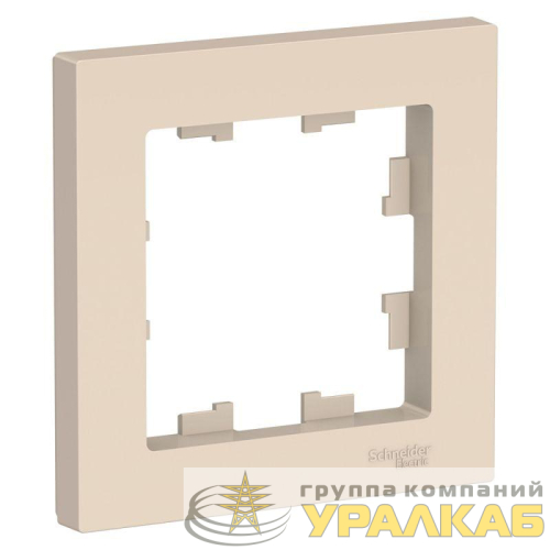 Рамка 1-м AtlasDesign беж. SE 