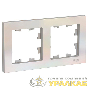 Рамка 2-м AtlasDesign универс. жемчуж. SE 