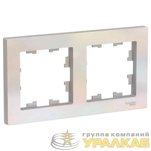 Рамка 2-м AtlasDesign универс. жемчуж. SE 