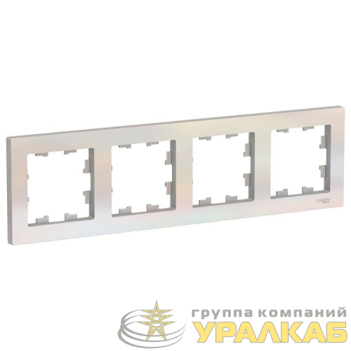 Рамка 4-м AtlasDesign универс. жемчуж. SE 