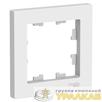 Рамка 1-м AtlasDesign бел. SE 