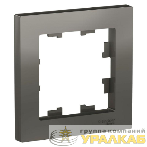 Рамка 1-м AtlasDesign сталь SE 