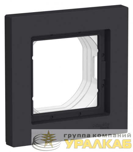 Рамка 1-м AtlasDesign Aqua IP44 карбон SE 