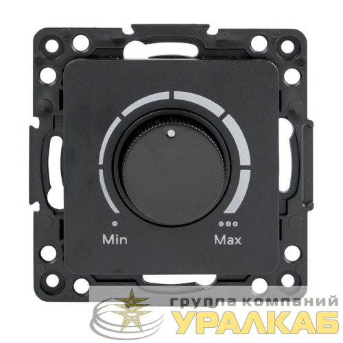 Механизм светорегулятора Стокгольм 600Вт 220В черн. PROxima EKF 