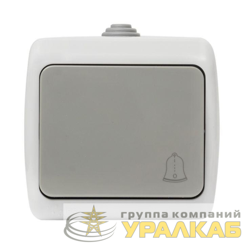 Кнопка звонка 1-кл. ОП Мурманск 10А IP54 сер. EKF 