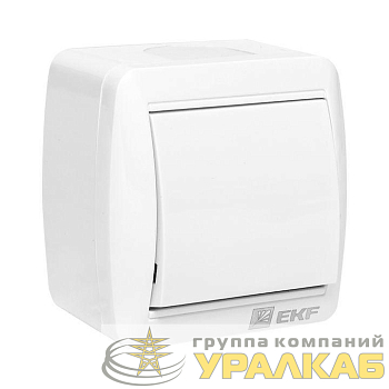 Выключатель ОП Владивосток кнопочный 10А IP54 сер. PROxima EKF 
