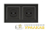 Розетка 2-м СП Karea 10А IP20 б/з дым. металлик Makel 