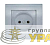 Розетка 1-м СП Бриллиант 16А IP20 без заземл. серебр. UNIVersal 