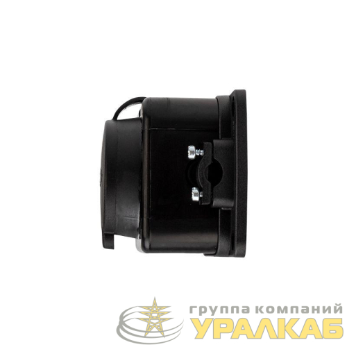 Розетка штепсельная влагозащ. с/з 16А IP54 каучук Rexant 