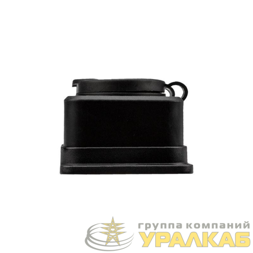 Розетка штепсельная двухместная влагозащ. с/з 16А IP54 каучук Rexant 