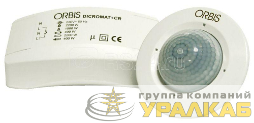 Датчик присутствия DICROMAT + CR 230В Orbis 