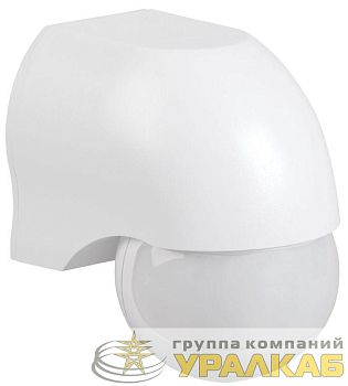 Детектор движения ДД 010 1100Вт угол. обз. 180град. IP44 бел. IEK 