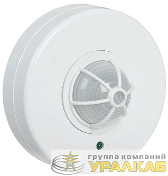 Детектор движения ДД 024 1100Вт угол. обз. 120-360град. 6м IP33 бел. IEK 