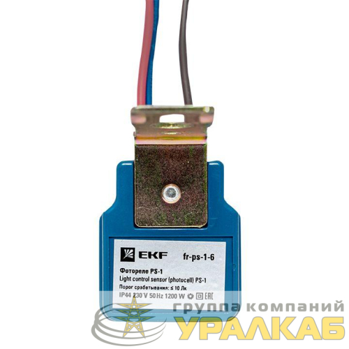 Фотореле PS-1 6А 1200Вт IP44 EKF 