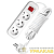 Удлинитель 3х3м с заземл. 13А IP20 S-303 ПВС 3х1 с выкл. UNIVersal 