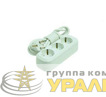 Удлинитель 3х2м с заземл. 16А IP20 Makel 