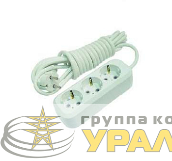 Удлинитель 3х5м с заземл. 16А IP20 Makel 