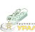 Удлинитель 3х2м без заземл. 10А IP20 Makel 